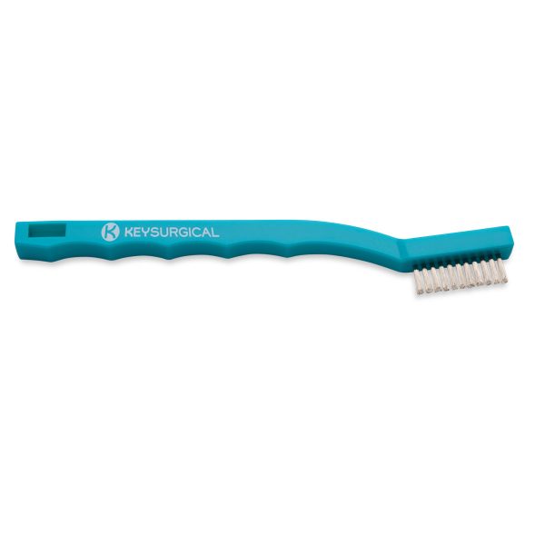 Toothbrush W Single Row Ss Bristles 7In [50/Pk]